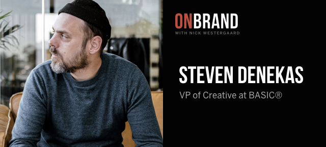 As leader of the creative team at BASIC, Steven Denekas spends his time cra...